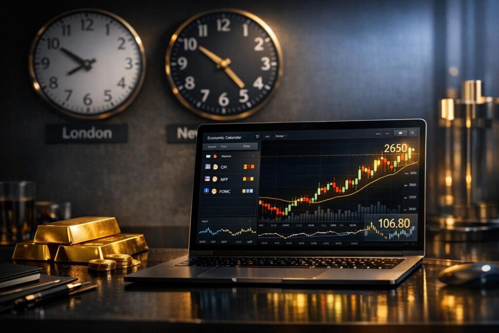 cara-trading-emas-pemula-gold-chart