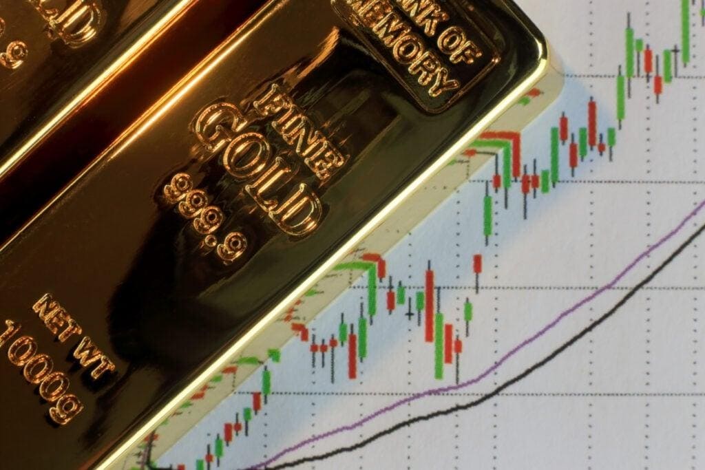 trading-emas-gold-bars-candlestick-chart