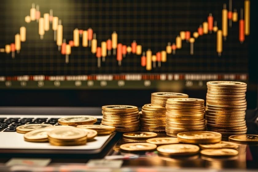 trading-emas-terpercaya-laptop-grafik