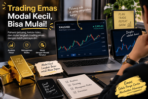 cara-trading-emas-modal-kecil